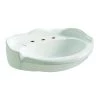 Glacier Bay Westminster 21 in. Pedestal Sink Basin in White -Bathroom Sinks Sales white glacier bay pedestal sinks f 6800 8w 64 1000