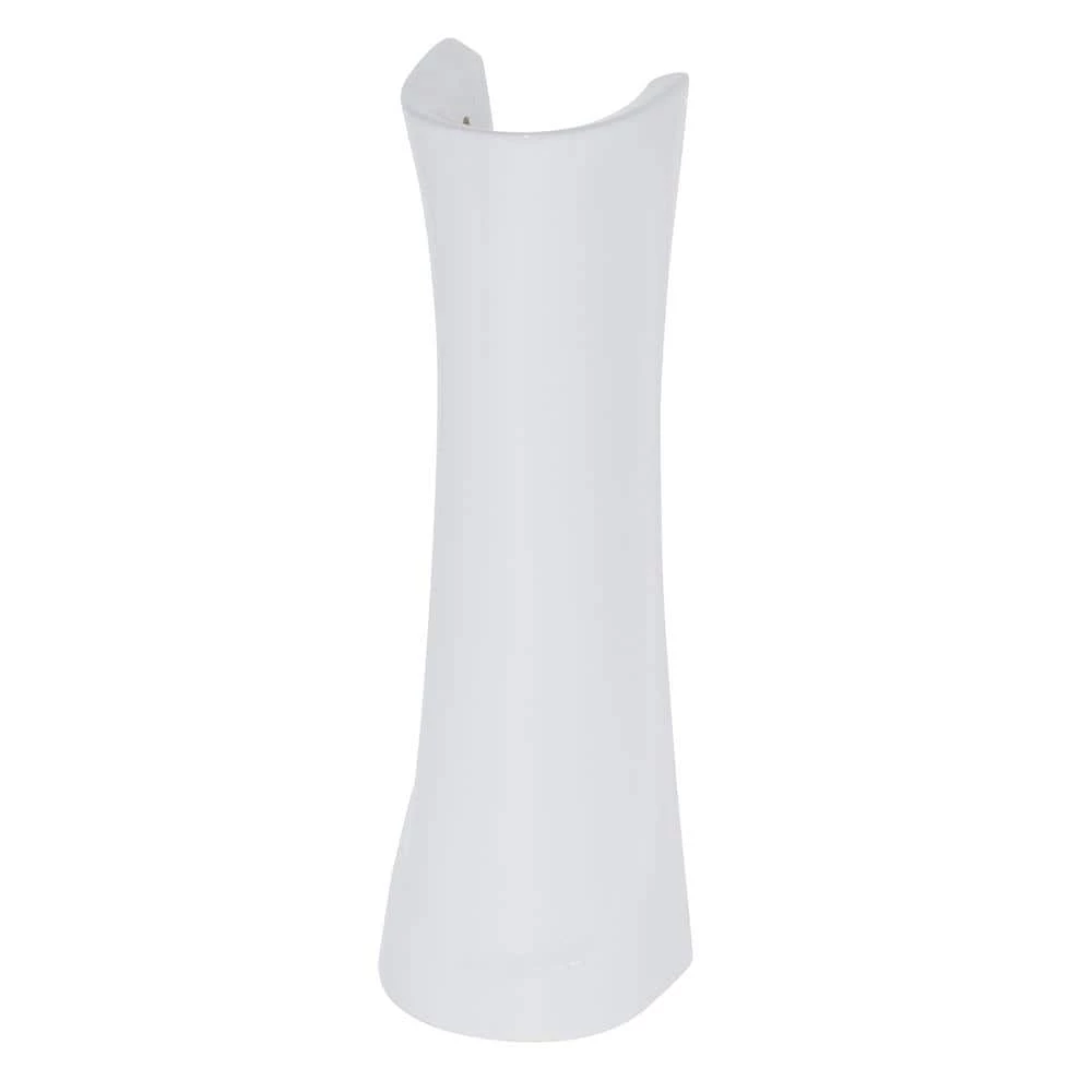 Glacier Bay Shelburne/Petite Aragon Pedestal in White 3 Glacier Bay Shelburne/Petite Aragon Pedestal in White