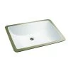 Glacier Bay Rectangle Undermounted Bathroom Sink in White 2 Glacier Bay Rectangle Undermounted Bathroom Sink in White -Bathroom Sinks Sales white glacier bay undermount bathroom sinks 14 027 w 64 1000