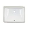 IPT Sink Company Rectangular Glazed Ceramic Undermount Bathroom Vanity Sink in White 1 IPT Sink Company Rectangular Glazed Ceramic Undermount Bathroom Vanity Sink in White -Bathroom Sinks Sales white ipt sink company undermount bathroom sinks ipt1813w 64 1000