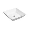 IPT Sink Company 16-1/2 in. x 16-1/2 in. Square Bathroom Ceramic Vessel Sink in White -Bathroom Sinks Sales white ipt sink company vessel sinks iptvs6046 64 1000