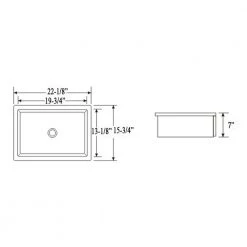Kingsman Hardware 22-1/8 in. Rectangle Undermount Vitreous Glazed Ceramic Sink with Polished Chrome Bathroom Faucet /Pop-up Drain Combo -Bathroom Sinks Sales white kingsman hardware undermount bathroom sinks rp595p anna pc 4f 1000
