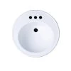 KOHLER Brookline Drop-In Vitreous China Bathroom Sink in White with Overflow Drain -Bathroom Sinks Sales white kohler drop in bathroom sinks k 2202 4 0 64 1000