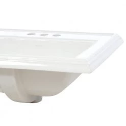 KOHLER Memoirs Classic Drop-In Vitreous China Bathroom Sink in White with Overflow Drain -Bathroom Sinks Sales white kohler drop in bathroom sinks k 2241 4 0 1d 1000