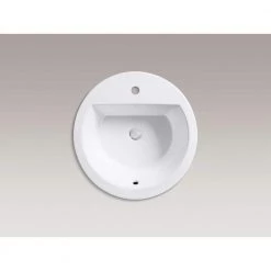KOHLER Bryant Drop-in Bathroom Sink in White 11 KOHLER Bryant Drop-in Bathroom Sink in White -Bathroom Sinks Sales white kohler drop in bathroom sinks k 2714 1 0 e1 1000