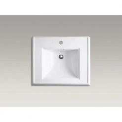 KOHLER Memoirs Classic Ceramic Pedestal Combo Bathroom Sink in White with Overflow Drain -Bathroom Sinks Sales white kohler pedestal sinks k 2238 1 0 e1 1000