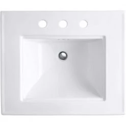 KOHLER Memoirs Stately Ceramic Pedestal Bathroom Sink Combo in White with Overflow Drain -Bathroom Sinks Sales white kohler pedestal sinks k 2344 8 0 66 1000