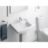 KOHLER Archer Vitreous China Pedestal Combo Bathroom Sink in White with Overflow Drain -Bathroom Sinks Sales white kohler pedestal sinks k 2359 1 0 64 1000