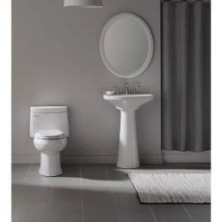 Bathroom Sinks Sales 12 KOHLER Cimarron 8 in. Widespread Vitreous China Pedestal Combo Bathroom Sink in White with Overflow Drain