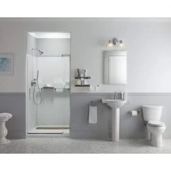 KOHLER Veer 24 in. Vitreous China Pedestal Sink Basin in White with Overflow Drain -Bathroom Sinks Sales white kohler pedestal sinks k 5248 1 0 31 1000