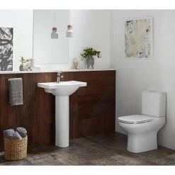 KOHLER Veer 24 in. Vitreous China Pedestal Sink Basin in White with Overflow Drain -Bathroom Sinks Sales white kohler pedestal sinks k 5248 1 0 d4 1000