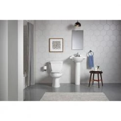 KOHLER Veer 21 in. Vitreous China Pedestal Combo Bathroom Sink in White with Overflow Drain 23 KOHLER Veer 21 in. Vitreous China Pedestal Combo Bathroom Sink in White with Overflow Drain -Bathroom Sinks Sales white kohler pedestal sinks k 5265 4 0 4f 1000