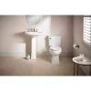KOHLER Elmbrook Pedestal in White 2 KOHLER Elmbrook Pedestal in White -Bathroom Sinks Sales white kohler pedestal sinks k r5334 0 64 1000
