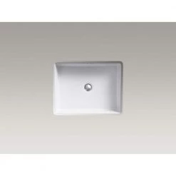 KOHLER Kathryn Vitreous China Undermount Bathroom Sink in White with Overflow Drain -Bathroom Sinks Sales white kohler undermount bathroom sinks k 2330 0 1f 1000