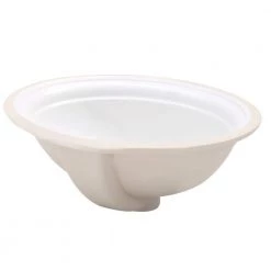 KOHLER Devonshire 18-1/8 in. Vitreous China Undermount Bathroom Sink in White with Overflow Drain
