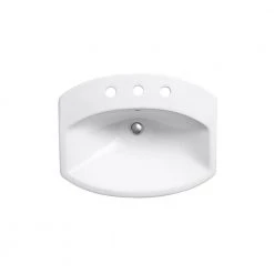 KOHLER Devonshire 16-7/8 in. Vitreous China Undermount Bathroom Sink in White with Overflow Drain -Bathroom Sinks Sales white kohler undermount bathroom sinks k 2350 0 c3 1000