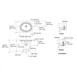 KOHLER Devonshire 16-7/8 in. Vitreous China Undermount Bathroom Sink in White with Overflow Drain -Bathroom Sinks Sales white kohler undermount bathroom sinks k 2350 0 e1 1000