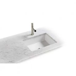 KOHLER Verticyl 19-13/16 in. Rectangle Undermount Bathroom Sink in White with Overflow Drain -Bathroom Sinks Sales white kohler undermount bathroom sinks k 2882 0 4f 1000