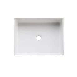 KOHLER Verticyl 19-13/16 in. Rectangle Undermount Bathroom Sink in White with Overflow Drain