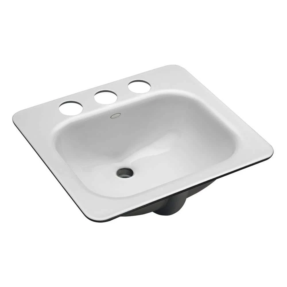 KOHLER Tahoe Undermount Cast Iron Bathroom Sink in White 3 KOHLER Tahoe Undermount Cast Iron Bathroom Sink in White