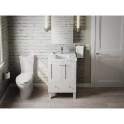 KOHLER Verticyl Undermount Bathroom Sink in White -Bathroom Sinks Sales white kohler undermount bathroom sinks k 8188 0 1f 1000