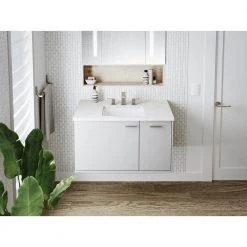 KOHLER Verticyl Undermount Bathroom Sink in White -Bathroom Sinks Sales white kohler undermount bathroom sinks k 8188 0 4f 1000