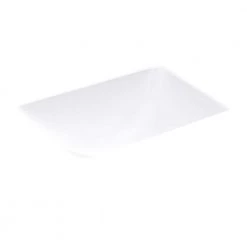 KOHLER Caxton Rectangle Undermount Bathroom Sink in White