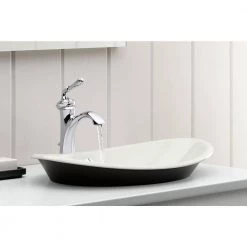 KOHLER Iron Plains Vessel Cast Iron Bathroom Sink in White with Painted Underside and Overflow 20 KOHLER Iron Plains Vessel Cast Iron Bathroom Sink in White with Painted Underside and Overflow -Bathroom Sinks Sales white kohler vessel sinks k 5403 w 0 c3 1000