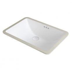 KRAUS Elavo Small Rectangular Ceramic Undermount Bathroom Sink in White with Overflow -Bathroom Sinks Sales white kraus undermount bathroom sinks kcu 241 31 1000
