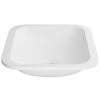 KRAUS Natura 14.6 in. Solid Surface Undermount Sink Basin in White -Bathroom Sinks Sales white kraus undermount bathroom sinks ksu 7mw 64 1000