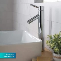 KRAUS Square Ceramic Vessel Bathroom Sink in White -Bathroom Sinks Sales white kraus vessel sinks kcv 120 4f 1000