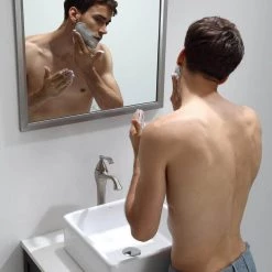 KRAUS Square Ceramic Vessel Bathroom Sink in White -Bathroom Sinks Sales white kraus vessel sinks kcv 120 76 1000