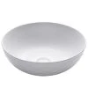 KRAUS Viva 16-1/2 in. Round Porcelain Ceramic Vessel Sink in White -Bathroom Sinks Sales white kraus vessel sinks kcv 200gwh 64 1000