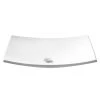 KRAUS Natura Rectangle Solid Surface Vessel Sink in White 2 KRAUS Natura Rectangle Solid Surface Vessel Sink in White -Bathroom Sinks Sales white kraus vessel sinks ksv 3mw 64 1000