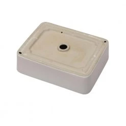 LORDEAR 19 in. x 15 in. Modern Porcelain Ceramic Rectangle Vanity Art Basin Above Bathroom Vessel Sink in White -Bathroom Sinks Sales white lordear vessel sinks ld lmp18001 1f 1000