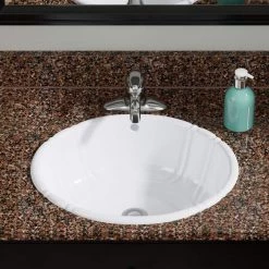 Bathroom Sinks Sales -Bathroom Sinks Sales white mr direct drop in bathroom sinks o1815 w e1 1000