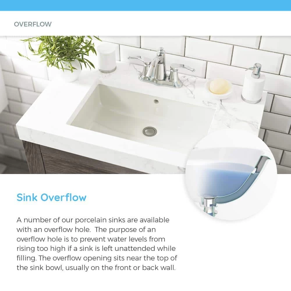 MR Direct Undermount Porcelain Bathroom Sink in White 9 MR Direct Undermount Porcelain Bathroom Sink in White - Image 7