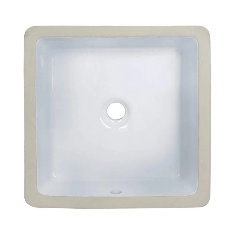 MR Direct Undermount Porcelain Bathroom Sink in White 3 MR Direct Undermount Porcelain Bathroom Sink in White