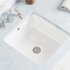 MR Direct Undermount Porcelain Bathroom Sink in White 10 MR Direct Undermount Porcelain Bathroom Sink in White -Bathroom Sinks Sales white mr direct undermount bathroom sinks u1414 w e1 1000
