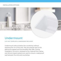 MR Direct Undermount Porcelain Bathroom Sink in White -Bathroom Sinks Sales white mr direct undermount bathroom sinks u1913 w 44 1000