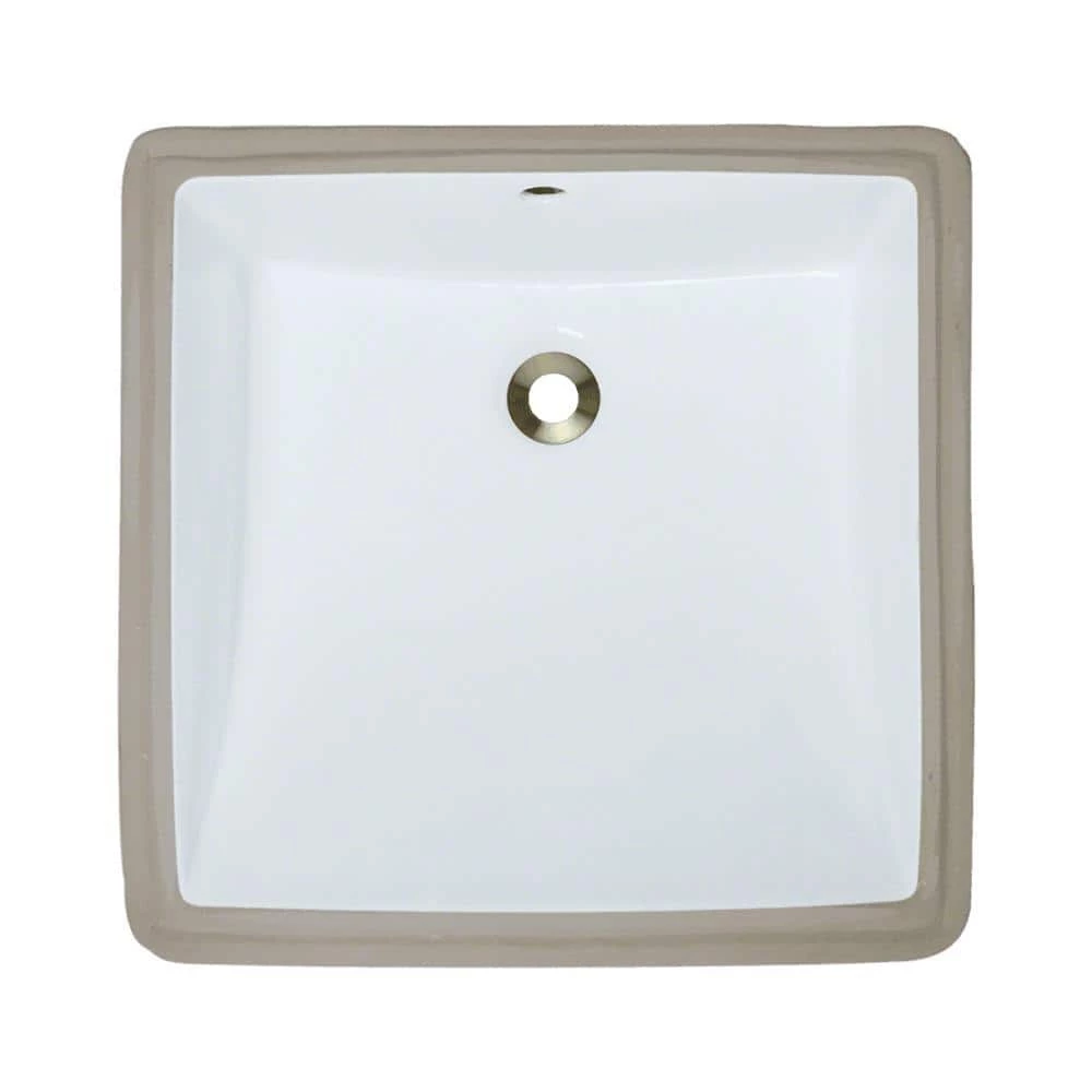 MR Direct Undermount Porcelain Bathroom Sink in White 3 MR Direct Undermount Porcelain Bathroom Sink in White