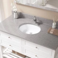 MR Direct Undermount Porcelain Bathroom Sink in White with Pop-Up Drain in Chrome -Bathroom Sinks Sales white mr direct undermount bathroom sinks upm w pud c e1 1000