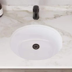 MR Direct 19 in. Undermount Bathroom Sink in White with White SinkLink -Bathroom Sinks Sales white mr direct undermount bathroom sinks upmw slw e1 1000