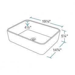 MR Direct Porcelain Vessel Sink in White -Bathroom Sinks Sales white mr direct vessel sinks v140 w 40 1000