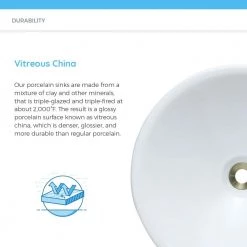 MR Direct Porcelain Vessel Sink in White 12 MR Direct Porcelain Vessel Sink in White -Bathroom Sinks Sales white mr direct vessel sinks v240 w 4f 1000