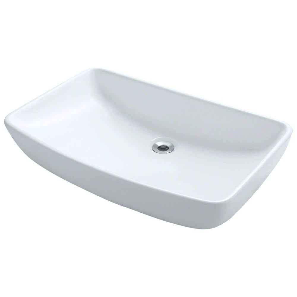 MR Direct Porcelain Vessel Sink in White 3 MR Direct Porcelain Vessel Sink in White