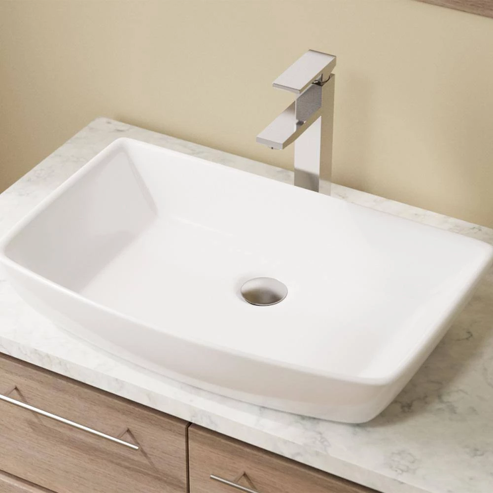 MR Direct Porcelain Vessel Sink in White 4 MR Direct Porcelain Vessel Sink in White - Image 2
