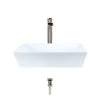 MR Direct Porcelain Vessel Sink in White with 731 Faucet and Pop-Up Drain in Brushed Nickel 1 MR Direct Porcelain Vessel Sink in White with 731 Faucet and Pop-Up Drain in Brushed Nickel -Bathroom Sinks Sales white mr direct vessel sinks v370 w 731 bn 64 1000