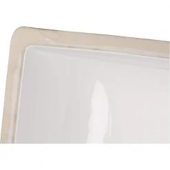 MSI Rectangle Undermount Porcelain Ceramic Bathroom Sink in White -Bathroom Sinks Sales white msi undermount bathroom sinks undrecwht 2015 c3 1000