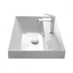 Nameeks Teorema Drop-in Bathroom Sink in White
